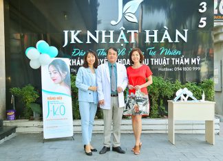 Hồ Lệ Thu ‘chết mê’ công nghệ độc quyền nâng mũi J–KO của viện thẩm mỹ JK