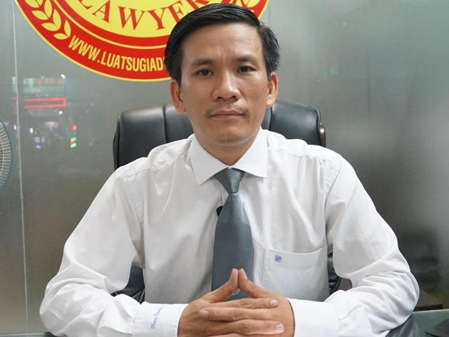 Luật sư Trần Minh Hùng- Giám đốc Hãng luật Gia đình - Đoàn luật sư TP.HCM