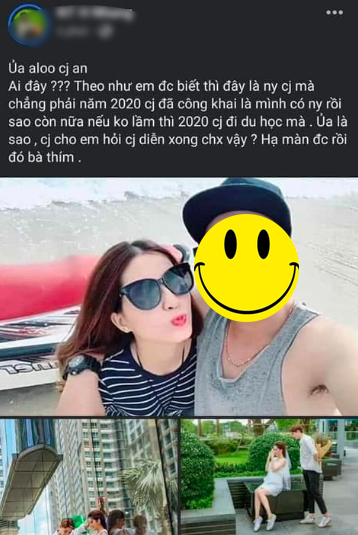 Trên MXH xuất hiện một bài đăng ám chỉ chuyện Thiên An hẹn hò với 1 người khác giữa lúc đang là người yêu của Jack. (Ảnh: Chụp màn hinh)